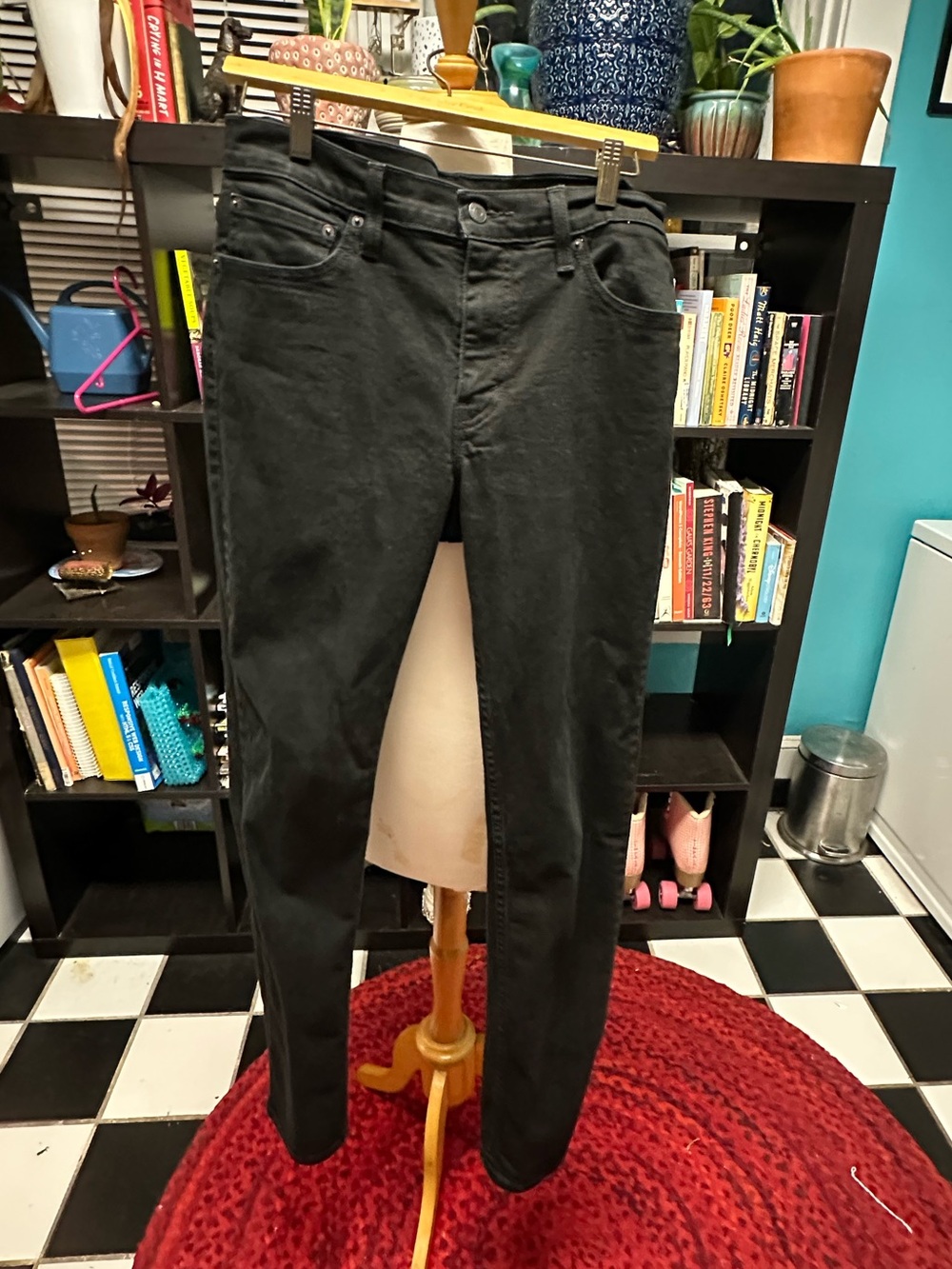 511 Levi's black jeans 33 x 34